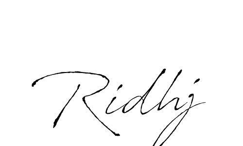 Similarly Antro_Vectra is the best handwritten signature design. Signature creator online .You can use it as an online autograph creator for name Ridhj. Ridhj signature style 6 images and pictures png