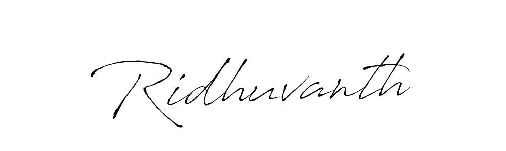 Ridhuvanth stylish signature style. Best Handwritten Sign (Antro_Vectra) for my name. Handwritten Signature Collection Ideas for my name Ridhuvanth. Ridhuvanth signature style 6 images and pictures png