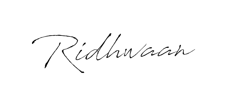 Ridhwaan stylish signature style. Best Handwritten Sign (Antro_Vectra) for my name. Handwritten Signature Collection Ideas for my name Ridhwaan. Ridhwaan signature style 6 images and pictures png