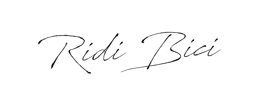 Ridi Bici stylish signature style. Best Handwritten Sign (Antro_Vectra) for my name. Handwritten Signature Collection Ideas for my name Ridi Bici. Ridi Bici signature style 6 images and pictures png