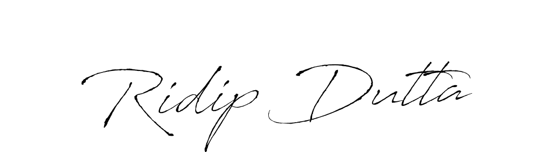 Create a beautiful signature design for name Ridip Dutta. With this signature (Antro_Vectra) fonts, you can make a handwritten signature for free. Ridip Dutta signature style 6 images and pictures png