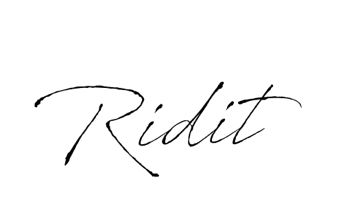 Antro_Vectra is a professional signature style that is perfect for those who want to add a touch of class to their signature. It is also a great choice for those who want to make their signature more unique. Get Ridit name to fancy signature for free. Ridit signature style 6 images and pictures png