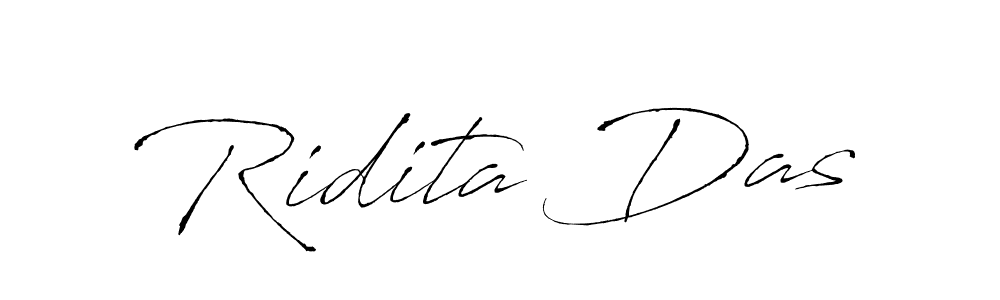 Also we have Ridita Das name is the best signature style. Create professional handwritten signature collection using Antro_Vectra autograph style. Ridita Das signature style 6 images and pictures png