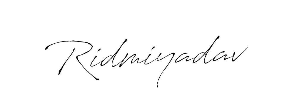 It looks lik you need a new signature style for name Ridmiyadav. Design unique handwritten (Antro_Vectra) signature with our free signature maker in just a few clicks. Ridmiyadav signature style 6 images and pictures png