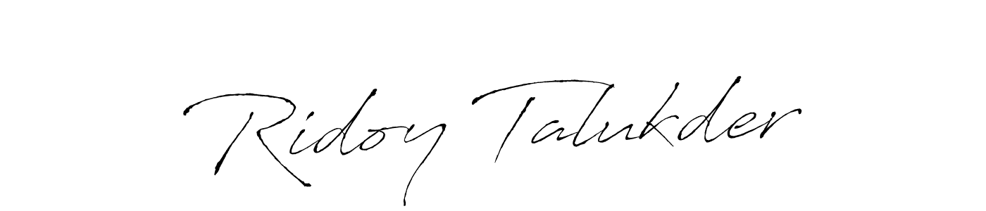 The best way (Antro_Vectra) to make a short signature is to pick only two or three words in your name. The name Ridoy Talukder include a total of six letters. For converting this name. Ridoy Talukder signature style 6 images and pictures png