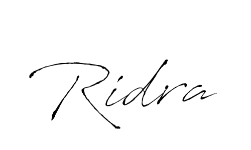 Also we have Ridra name is the best signature style. Create professional handwritten signature collection using Antro_Vectra autograph style. Ridra signature style 6 images and pictures png