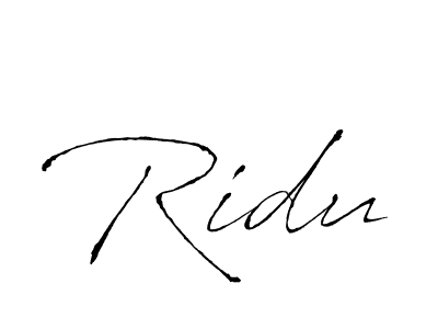 Also You can easily find your signature by using the search form. We will create Ridu name handwritten signature images for you free of cost using Antro_Vectra sign style. Ridu signature style 6 images and pictures png
