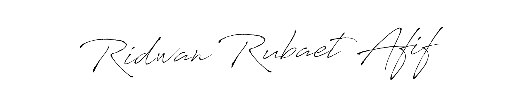 Design your own signature with our free online signature maker. With this signature software, you can create a handwritten (Antro_Vectra) signature for name Ridwan Rubaet Afif. Ridwan Rubaet Afif signature style 6 images and pictures png