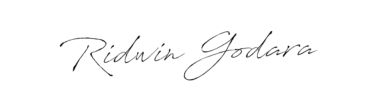 Ridwin Godara stylish signature style. Best Handwritten Sign (Antro_Vectra) for my name. Handwritten Signature Collection Ideas for my name Ridwin Godara. Ridwin Godara signature style 6 images and pictures png