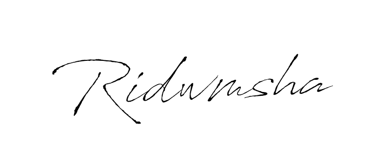 Once you've used our free online signature maker to create your best signature Antro_Vectra style, it's time to enjoy all of the benefits that Ridwmsha name signing documents. Ridwmsha signature style 6 images and pictures png