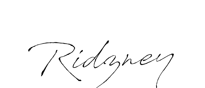 Use a signature maker to create a handwritten signature online. With this signature software, you can design (Antro_Vectra) your own signature for name Ridzney. Ridzney signature style 6 images and pictures png