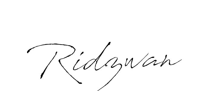 Make a beautiful signature design for name Ridzwan. With this signature (Antro_Vectra) style, you can create a handwritten signature for free. Ridzwan signature style 6 images and pictures png