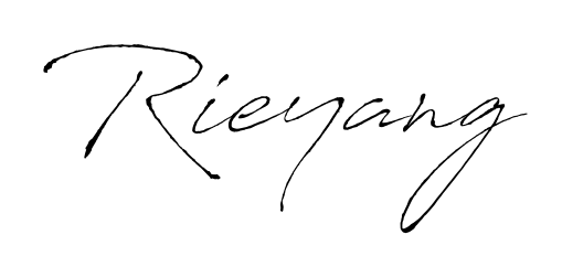 Antro_Vectra is a professional signature style that is perfect for those who want to add a touch of class to their signature. Get Rieyang name fancy signature for free. Rieyang signature style 6 images and pictures png