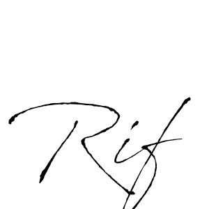 You should practise on your own different ways (Antro_Vectra) to write your name (Rif) in signature. don't let someone else do it for you. Rif signature style 6 images and pictures png