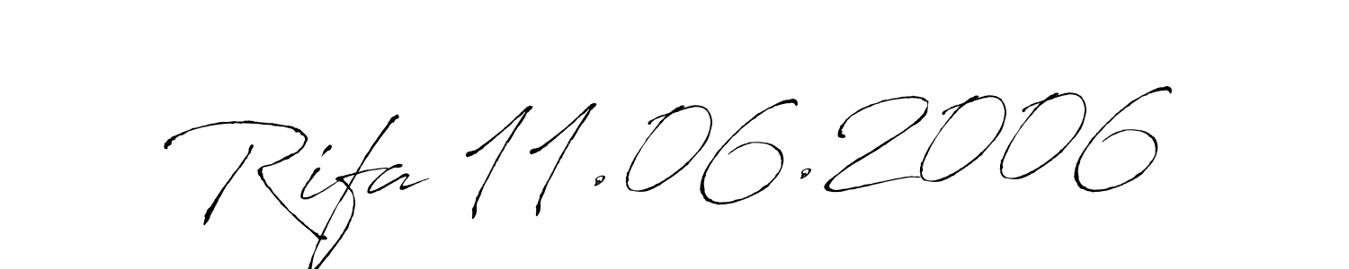 This is the best signature style for the Rifa 11.06.2006 name. Also you like these signature font (Antro_Vectra). Mix name signature. Rifa 11.06.2006 signature style 6 images and pictures png