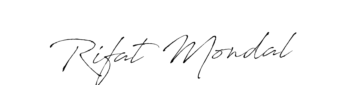 Make a short Rifat Mondal signature style. Manage your documents anywhere anytime using Antro_Vectra. Create and add eSignatures, submit forms, share and send files easily. Rifat Mondal signature style 6 images and pictures png