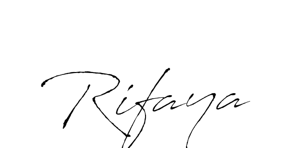 How to make Rifaya name signature. Use Antro_Vectra style for creating short signs online. This is the latest handwritten sign. Rifaya signature style 6 images and pictures png