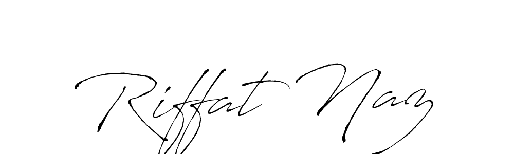 It looks lik you need a new signature style for name Riffat Naz. Design unique handwritten (Antro_Vectra) signature with our free signature maker in just a few clicks. Riffat Naz signature style 6 images and pictures png