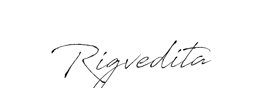 Design your own signature with our free online signature maker. With this signature software, you can create a handwritten (Antro_Vectra) signature for name Rigvedita. Rigvedita signature style 6 images and pictures png