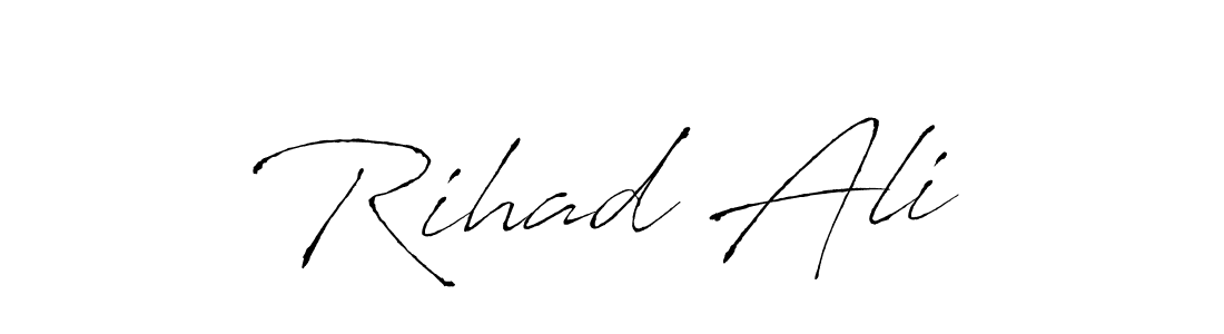 Make a beautiful signature design for name Rihad Alić. Use this online signature maker to create a handwritten signature for free. Rihad Alić signature style 6 images and pictures png
