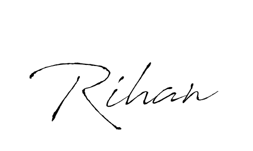 It looks lik you need a new signature style for name Rihan. Design unique handwritten (Antro_Vectra) signature with our free signature maker in just a few clicks. Rihan signature style 6 images and pictures png