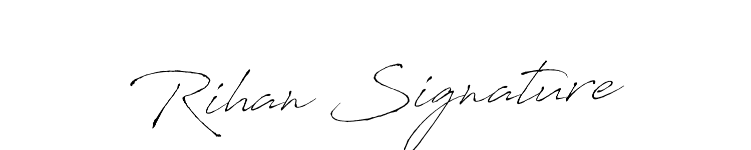 Best and Professional Signature Style for Rihan Signature. Antro_Vectra Best Signature Style Collection. Rihan Signature signature style 6 images and pictures png