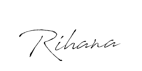 Make a short Rihana signature style. Manage your documents anywhere anytime using Antro_Vectra. Create and add eSignatures, submit forms, share and send files easily. Rihana signature style 6 images and pictures png