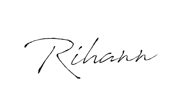 This is the best signature style for the Rihann name. Also you like these signature font (Antro_Vectra). Mix name signature. Rihann signature style 6 images and pictures png