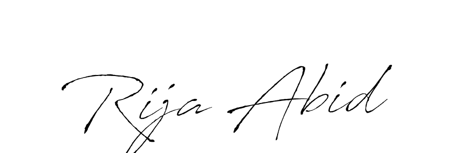 if you are searching for the best signature style for your name Rija Abid. so please give up your signature search. here we have designed multiple signature styles  using Antro_Vectra. Rija Abid signature style 6 images and pictures png