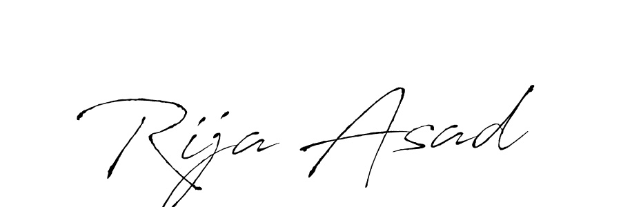 Best and Professional Signature Style for Rija Asad. Antro_Vectra Best Signature Style Collection. Rija Asad signature style 6 images and pictures png