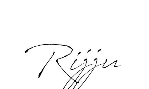 How to make Rijju signature? Antro_Vectra is a professional autograph style. Create handwritten signature for Rijju name. Rijju signature style 6 images and pictures png