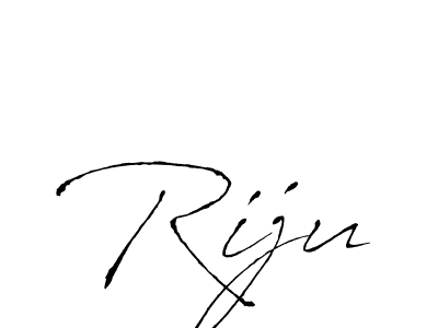 Riju stylish signature style. Best Handwritten Sign (Antro_Vectra) for my name. Handwritten Signature Collection Ideas for my name Riju. Riju signature style 6 images and pictures png