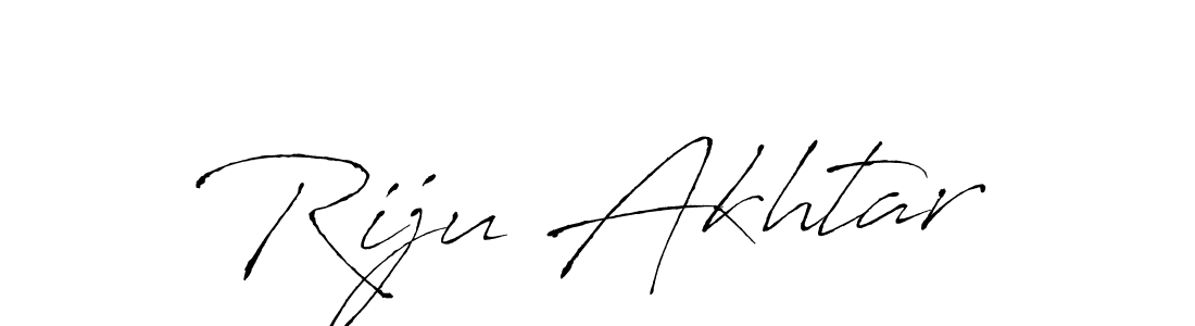 Also You can easily find your signature by using the search form. We will create Riju Akhtar name handwritten signature images for you free of cost using Antro_Vectra sign style. Riju Akhtar signature style 6 images and pictures png