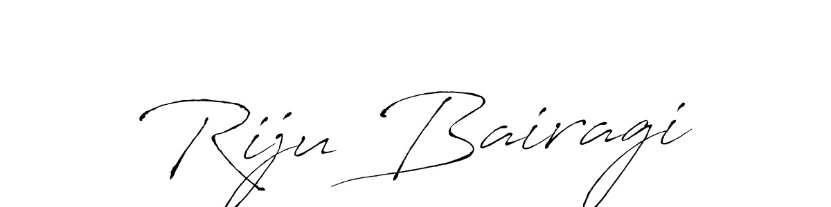 Also You can easily find your signature by using the search form. We will create Riju Bairagi name handwritten signature images for you free of cost using Antro_Vectra sign style. Riju Bairagi signature style 6 images and pictures png