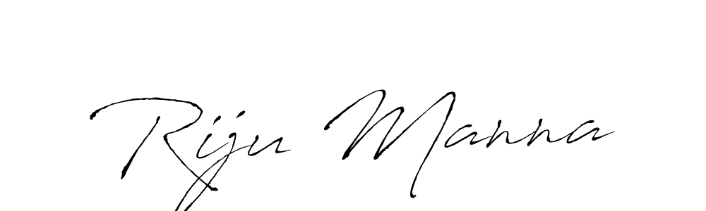 Riju Manna stylish signature style. Best Handwritten Sign (Antro_Vectra) for my name. Handwritten Signature Collection Ideas for my name Riju Manna. Riju Manna signature style 6 images and pictures png