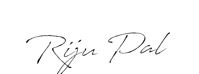Design your own signature with our free online signature maker. With this signature software, you can create a handwritten (Antro_Vectra) signature for name Riju Pal. Riju Pal signature style 6 images and pictures png