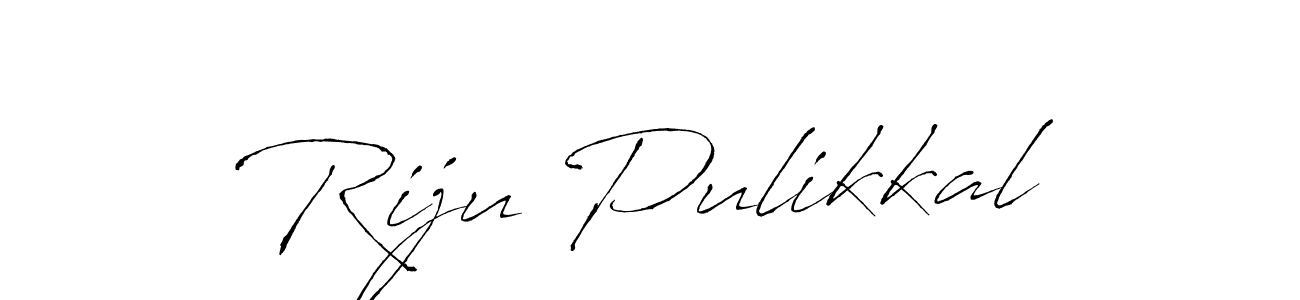 Similarly Antro_Vectra is the best handwritten signature design. Signature creator online .You can use it as an online autograph creator for name Riju Pulikkal. Riju Pulikkal signature style 6 images and pictures png