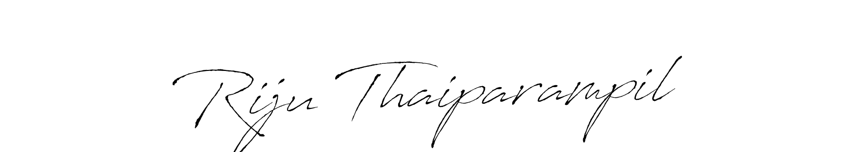 Similarly Antro_Vectra is the best handwritten signature design. Signature creator online .You can use it as an online autograph creator for name Riju Thaiparampil. Riju Thaiparampil signature style 6 images and pictures png