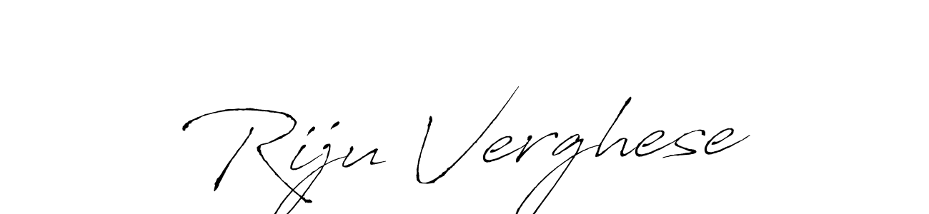 if you are searching for the best signature style for your name Riju Verghese. so please give up your signature search. here we have designed multiple signature styles  using Antro_Vectra. Riju Verghese signature style 6 images and pictures png