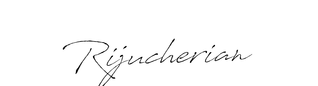 Rijucherian stylish signature style. Best Handwritten Sign (Antro_Vectra) for my name. Handwritten Signature Collection Ideas for my name Rijucherian. Rijucherian signature style 6 images and pictures png