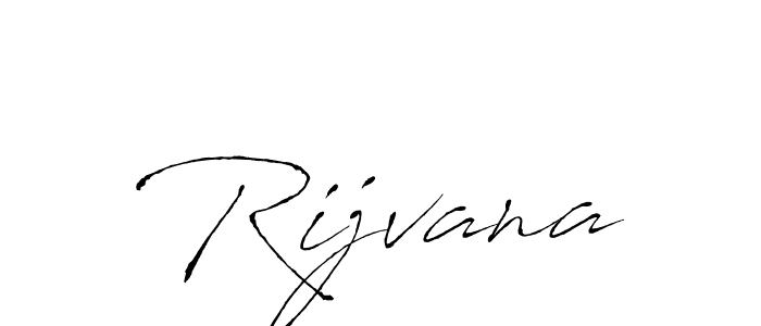 Use a signature maker to create a handwritten signature online. With this signature software, you can design (Antro_Vectra) your own signature for name Rijvana. Rijvana signature style 6 images and pictures png