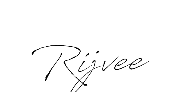 Make a beautiful signature design for name Rijvee. With this signature (Antro_Vectra) style, you can create a handwritten signature for free. Rijvee signature style 6 images and pictures png