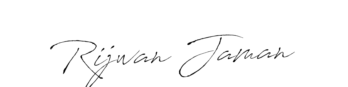 Rijwan Jaman stylish signature style. Best Handwritten Sign (Antro_Vectra) for my name. Handwritten Signature Collection Ideas for my name Rijwan Jaman. Rijwan Jaman signature style 6 images and pictures png