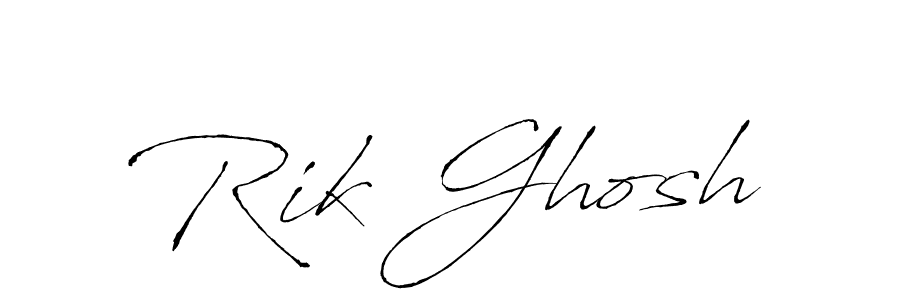 How to Draw Rik Ghosh signature style? Antro_Vectra is a latest design signature styles for name Rik Ghosh. Rik Ghosh signature style 6 images and pictures png