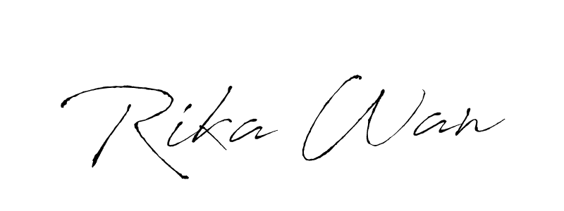 Check out images of Autograph of Rika Wan name. Actor Rika Wan Signature Style. Antro_Vectra is a professional sign style online. Rika Wan signature style 6 images and pictures png
