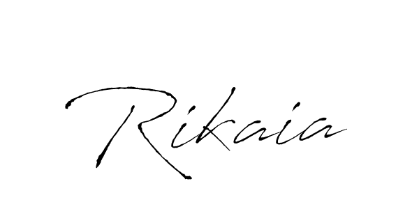 Antro_Vectra is a professional signature style that is perfect for those who want to add a touch of class to their signature. It is also a great choice for those who want to make their signature more unique. Get Rikaia name to fancy signature for free. Rikaia signature style 6 images and pictures png