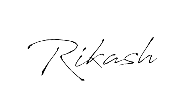 It looks lik you need a new signature style for name Rikash. Design unique handwritten (Antro_Vectra) signature with our free signature maker in just a few clicks. Rikash signature style 6 images and pictures png