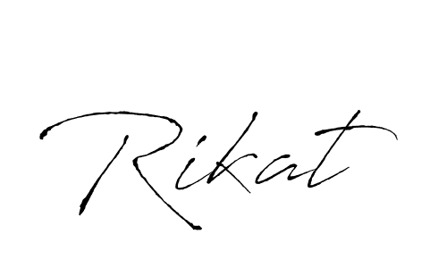 Make a beautiful signature design for name Rikat. Use this online signature maker to create a handwritten signature for free. Rikat signature style 6 images and pictures png