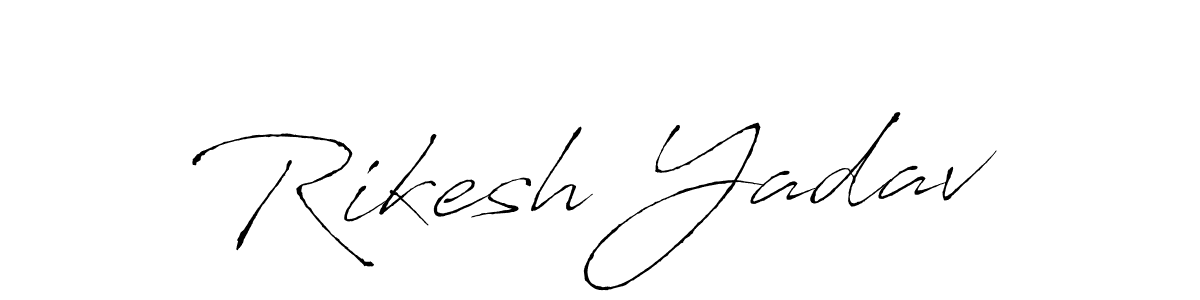 It looks lik you need a new signature style for name Rikesh Yadav. Design unique handwritten (Antro_Vectra) signature with our free signature maker in just a few clicks. Rikesh Yadav signature style 6 images and pictures png