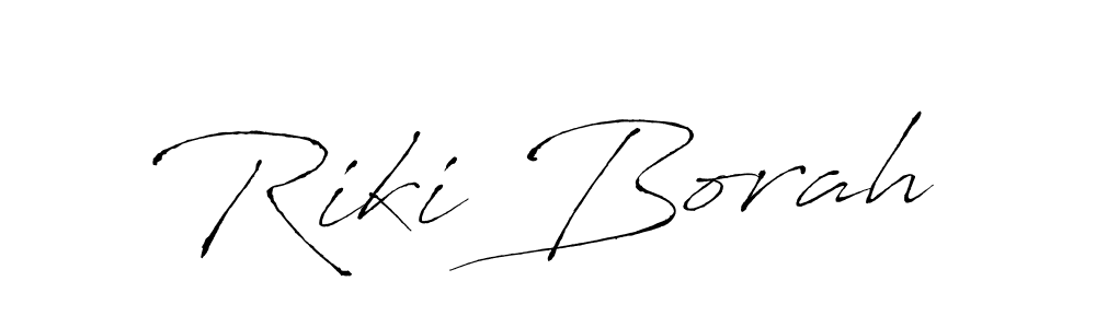 Similarly Antro_Vectra is the best handwritten signature design. Signature creator online .You can use it as an online autograph creator for name Riki Borah. Riki Borah signature style 6 images and pictures png